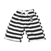 neue heiße Mode Strand Shorts Verliebte lieben Schwarz Weiss Gestreiften Shorts schnell trocknenden Platz zwei Strand