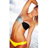 Sommer Lady Bikini Brasilianischen unten Bogen tanga am Strand der Bademode Badeanzug 6 8 10 12