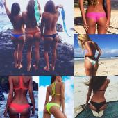 sexy Bademode Damen Brasilianischen Bikini Bottom frech Bikini Bottom tanga Strand Badeanzug Höschen