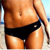 neuankömmlinge sexy Damen Badekleidung liebe Herz rausgeschnitten Brasilianischen Bikini Bottom