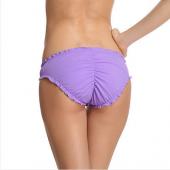 plus Size sexy Damen Brasilianischen Bikini Badehosen Strand tanga Ruched rutsch unten