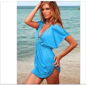 ein neuer Sommer Style Mode 14Colors Strand Dress schlanke Damen sexy Bademode Badeanzug Strand auf Vertuschung pareo