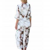 plus Size n 7xl Sommer Damen Mode Strand auf Print Badeanzug Badeanzug Vertuschung kaftan Kimono Beach