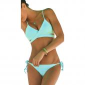 Damen sexy Sommer dessous Badehosen Badeanzüge Badeanzug bechwear wenig Taille Bikini Set