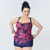 zwei Stück Bademode Badeanzug Badeanzug Shorts Tankinis Set plus Size xxl xxxxx l the 6xl