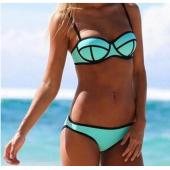 neue miss Bikini Bikini mit hoher elastizität der pflege mit einer Brust Swimwears 8917