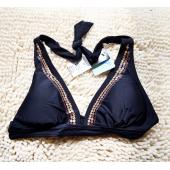 billige original rabatt Damen pailletten regulierbar Taille Schwarze Badehosen Bikini hat sexy Schwimmenklagen Lady 