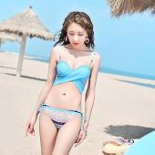 Swimwears Dreieck Damen Koreanischen Neopren Bikinis Frau Sommer sexy Badeanzug Bad Anzug push up Bikini