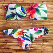 sexy Damen Bikini Set Verband push up Gepolsterte  Badehosen Bikini Baden Beachwear