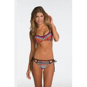 neue Damen sexy Bademoden tribal Blumenmustern Bikini Set Drücken die Gepolsterte n Bade Anzug