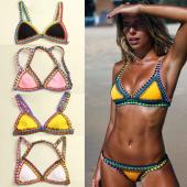 heiße Bade Verband Bikini sexy Strand Badeanzüge Damen Bikini Badeanzug Brasilianischen Bikini hat biquini Maillot