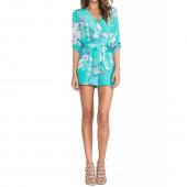 Damen elegante Blaue Blu...