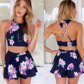 Sommer Damen Bodycon Ove...