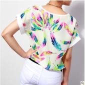 Damen Blusen und Hemden Chiffon Grösse Feminina Top Tee kurzen Hemd Frau Kleidung blusa camisa Sommer höchstens Hemd