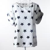 die xxl Chiffon Bluse Be...