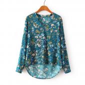 neue Damen Vintage Blume...