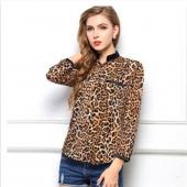 Mode Leopardenmuster Chi...