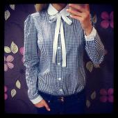 Damen Mode der Bogen Shi...