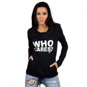 Damen im Herbst Damen lange Ärmel dünn Hoody lässig SweaT Shirts Damen schreiben Print Hoodies moleton weibliche