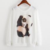 Panda gedruckten Sweat S...