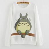 hohe Qualität der Winter Sweat Shirts Damen warm Hoodies Pullover lässig moleton Feminino Cartoon Totoro 3d Drucken