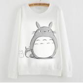 hohe Qualität der Winter Sweat Shirts Damen warm Hoodies Pullover lässig moleton Feminino Cartoon Totoro 3d Drucken