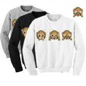 sudaderas mujer Herbst casual Cartoon kawaii süß 3d Sweat Shirt Damen affen Abenteuer Zeit hoddies Schweiss Hemd