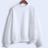 Damen SweaT Shirt Europa und die Vereinigten Staaten Farbcodes Locker lange Ärmel Harajuku Stil Hoodi Cashmere pull