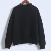 Damen SweaT Shirt Europa und die Vereinigten Staaten Farbcodes Locker lange Ärmel Harajuku Stil Hoodi Cashmere pull