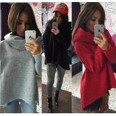 s xl Weihnachten Kleidung neuer Damen Winter Hoodies Schal Kragen lange Ärmel und casual Stil Herbst Sweat Shirt