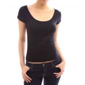 Femininas Damen T Shirt sexy Spitzen splicing T Shirt Damen rückenfrei Tops kurze Ärmel T Shirt Frau klei