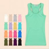 Damen Tank Top Sommer solide Damen Tanks Hemdchen oder so was Sport fitness Damen höchstens Weste Tank