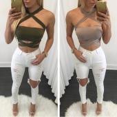 s xl 4 Farben aus Hebt sexy Damen Maximal Sommer Stil casual Ärmellose Night Club tragen Damen sexy Tops