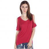 erstaunlich Locker Kurzärmelige Hemd Damen sexy casual T Shirt Sommer neuzugang 20