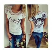 Mode Damen und T Shirt Z...