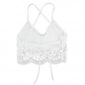 Damen Top Halter dazu höchstens einen Tiefen v Hals Dralette Vintage Spitze Hemdchen oder so was Verband rücken