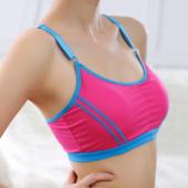 neue heiße Verkauf Mädchen fitness fit halten Damen Lady Sport Athletic solide wrap Brustgurt Weste Tops BH Versandkost