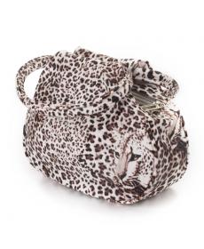 Damen Handtaschen Blume Leopard Drucke Ethnische Tasche Damen Tragetaschen Chinesischen Stil Casual Armband Leder