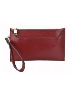 Freies Verschiffen öl Wachs Echtem RindsLeder kupplung Damen Abendtaschen dame Mode Geldbörse Tasche