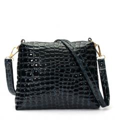 2 stück Tasche Set Damen Messenger Schultertasche Krokodil Pu Leder Lässig Gesteppte Taschen Set Damen