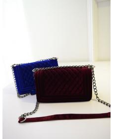 Marke Handtasche Damen Tasche Klassische mode Kette Handtaschen Damen Schulter Umhängetasche Velour Damen Cross