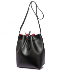 mode Damen Umhängetasche Berühmte Marke Eimer Tasche Kordelzug Eimer Crossbody Tasche mit Logo Bedruckt