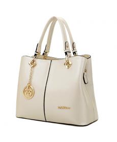 Frühling Handtasche neue Mode PU Leder Damen große Schulter Reißverschluss Weiche Damen Tasche hohe