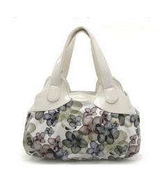 freies verschiffen neue beliebte blume muster pu Leder Damen Handtaschen Umhängetasche für weiblich