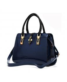 Marke Qualität Krokoprägung lackLeder Tote Tasche Damen Handtaschen aus Leder Damen messenger bags