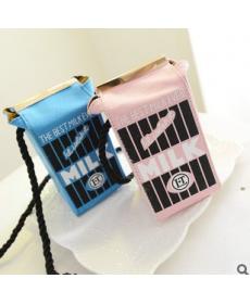 Die beste Milch HAUPT Marke neue Mode Japan und koreanischen Stil Damen Handtaschen drucken Tasche Leinwand Schulter