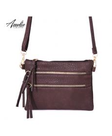 Amelie galanti neue mode Taschen Damen Leder Handtaschen Schulter kleine Tasche Damen Umhängetasche