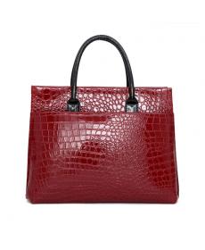Neue Mode PU Leder Retro Pack Handtaschen Damen Alligator Handtasche Messenger Schultertasche Damen Tasche Förder