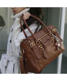 neue Design Pu Leder Damen Handtasche Vintage Tragen TroddelDamen Messenger Umhängetasche Lässig