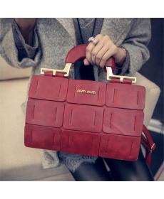 neue Ankunft PU Leder Damen Handtaschen Hochwertige Schultertasche Patchwork Casual Damen Tasche Mit Bären